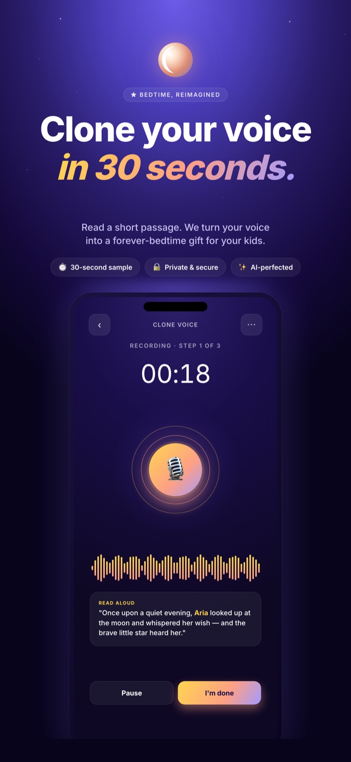 Clone your voice